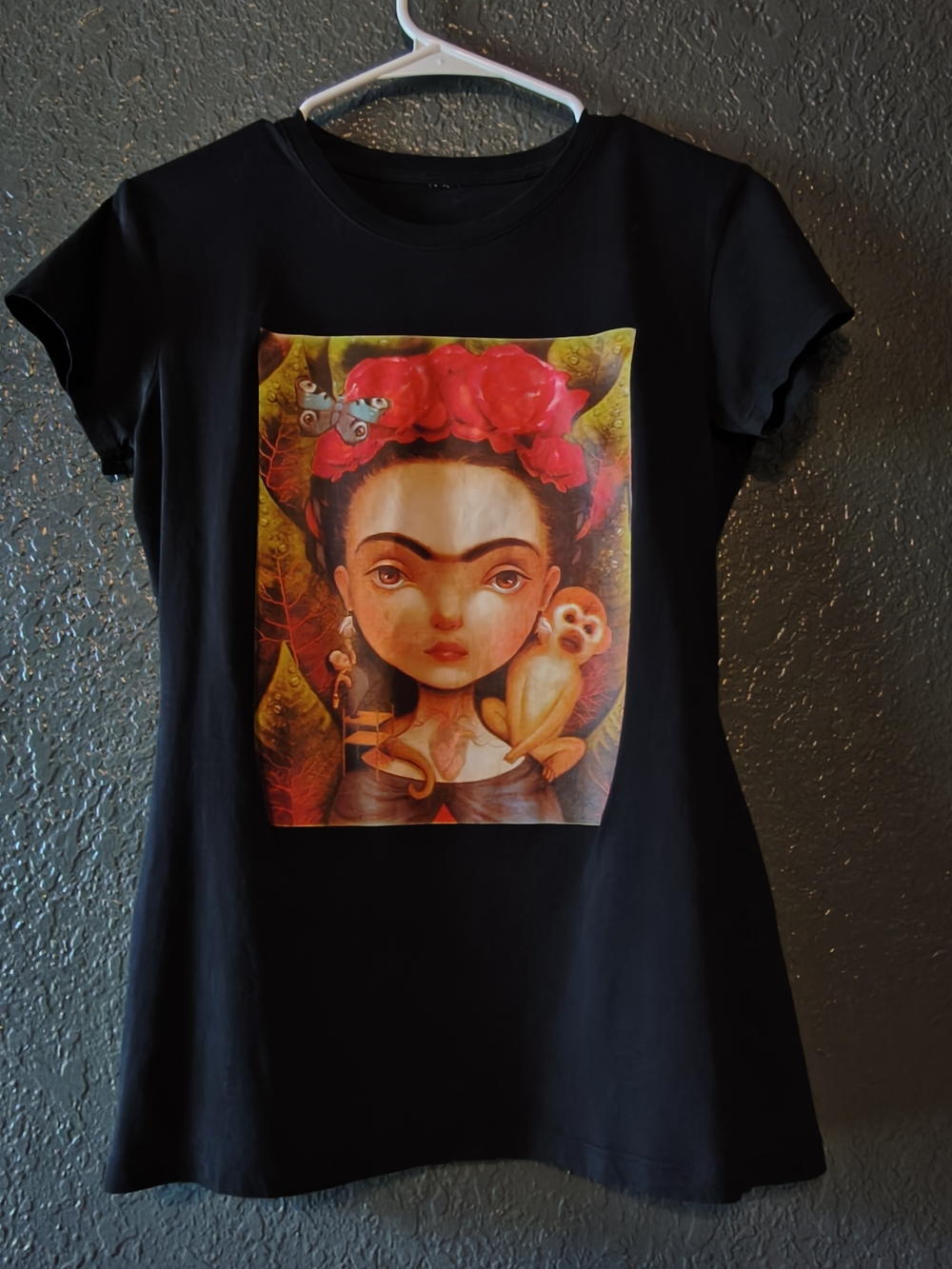 Frida-Inspired Print Top